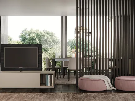 Mobile Porta Tv Avenue System di Kristalia