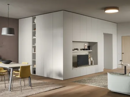 Parete attrezzata Cheba 01 di Fratelli Mirandola