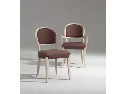 Sgabello Kai in legno con base in metallo di LaPalma