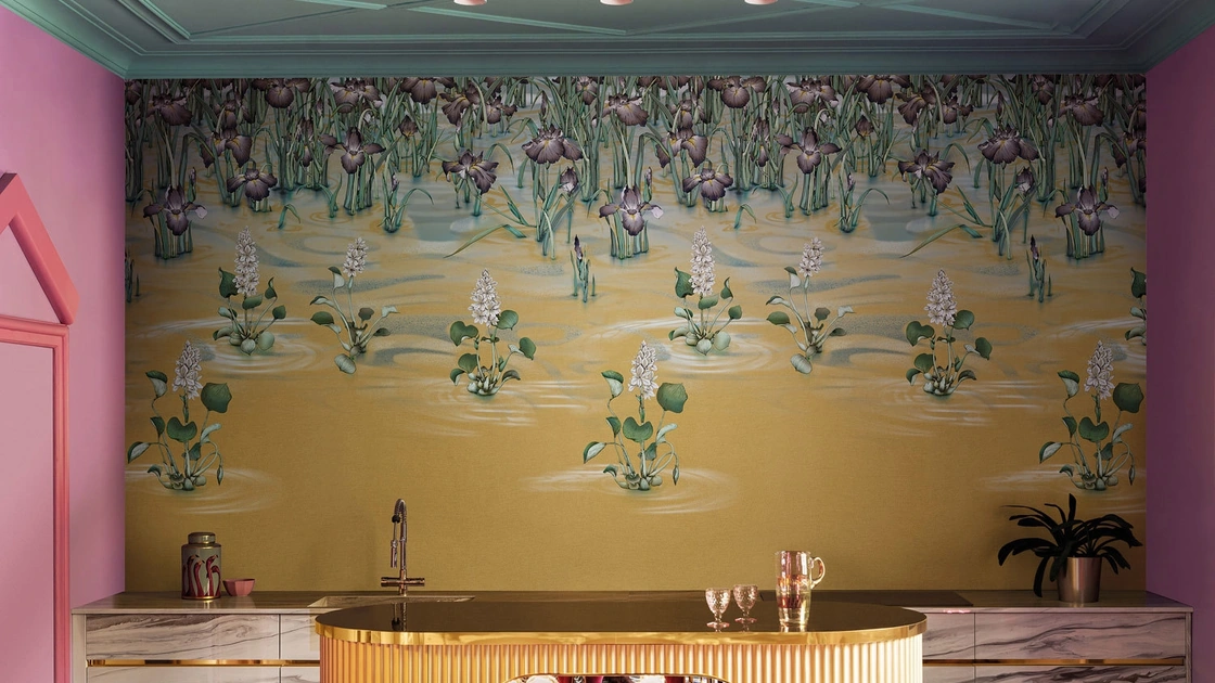 Carta da parati Hikizuri di London Art