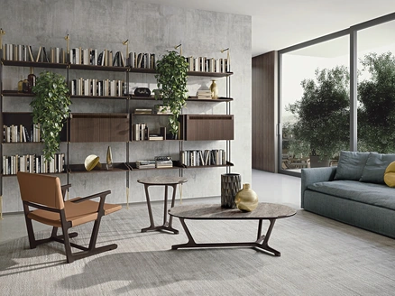 Tavolino in gres Arja di Frigerio