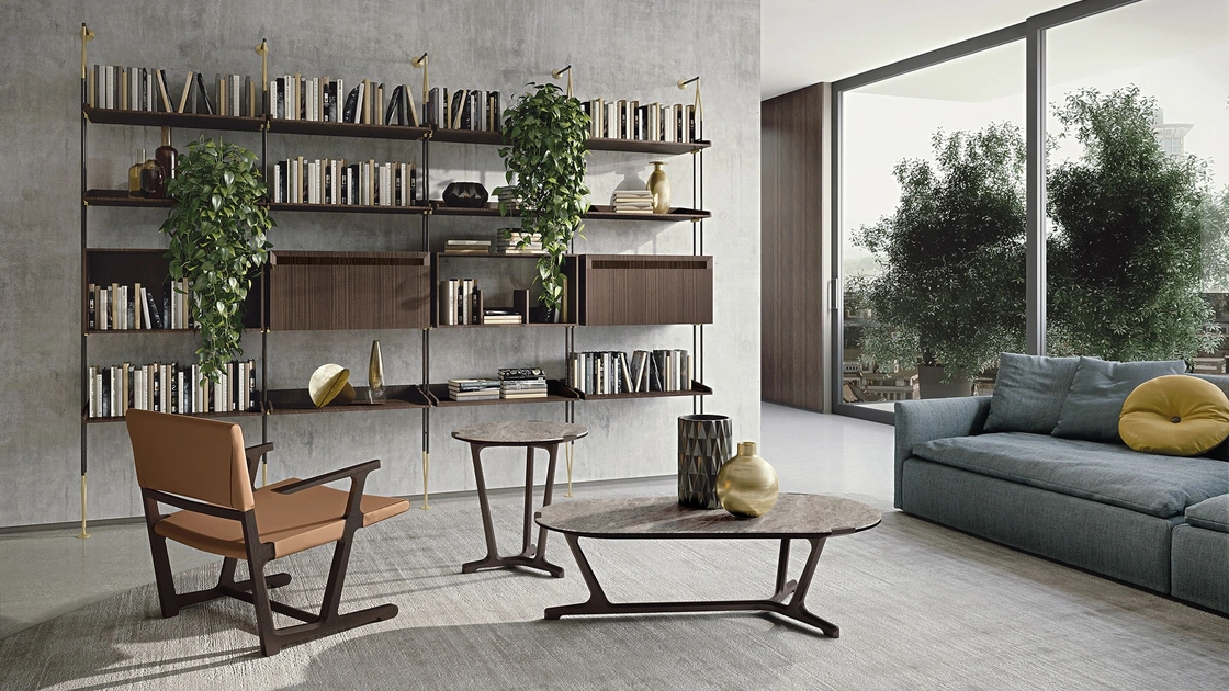 Tavolino in gres Arja di Frigerio