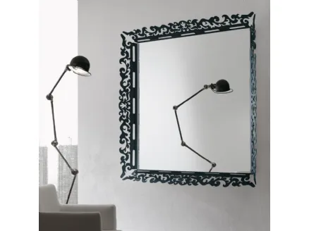 Specchio Mirror con cornice in plexiglass di Ponti Terenghi