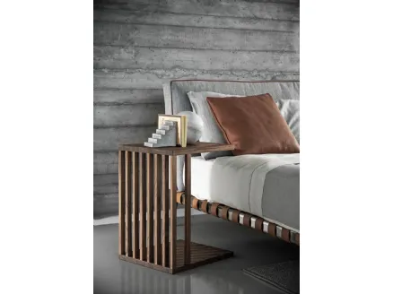 Tavolino raffinato in legno massello Vienna di Flexform