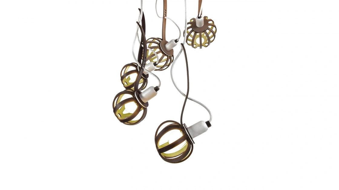 Lampada a sospensione Bunch di Enrico Pellizzoni