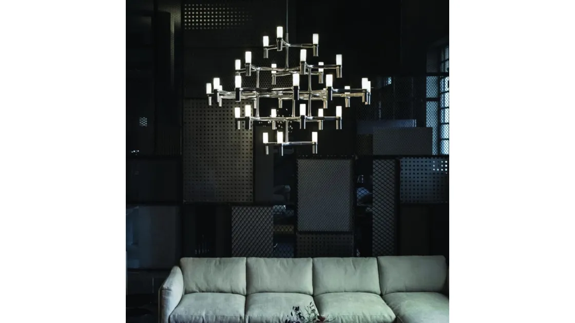 Lampada a sospensione Crown Major di Nemo