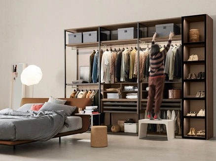 Cabina Armadio Aria Gola di Kristalia