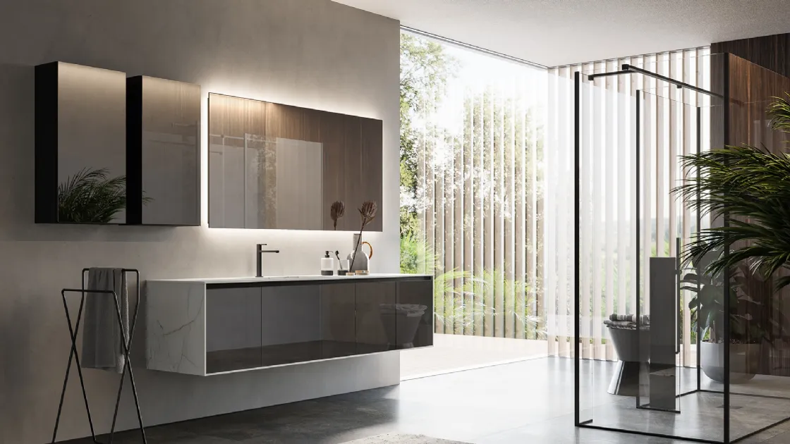 Mobile da Bagno sospeso Corretto 02 di Inda