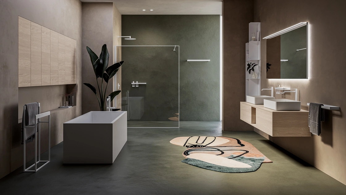 Mobile da Bagno sospeso Corretto 01 di Inda