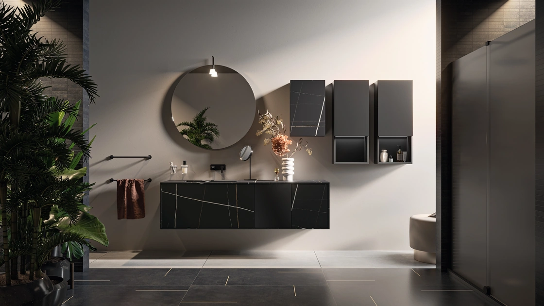 Mobile da Bagno sospeso Corretto 02 di Inda