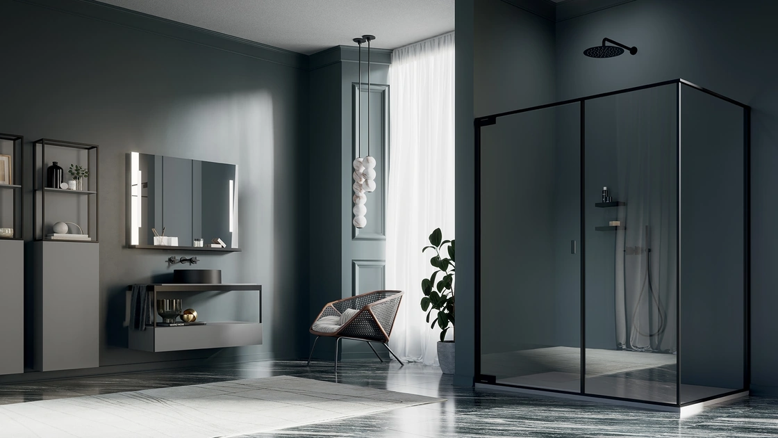 Box Doccia Indissima Battente di Inda