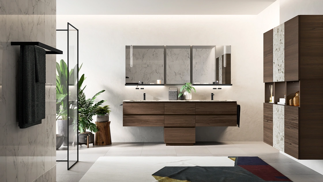 Mobile da Bagno a terra Perfetto 03 di Inda