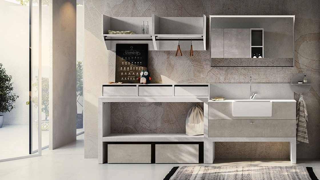 Mobile per Lavanderia Regola 01 di Cerasa