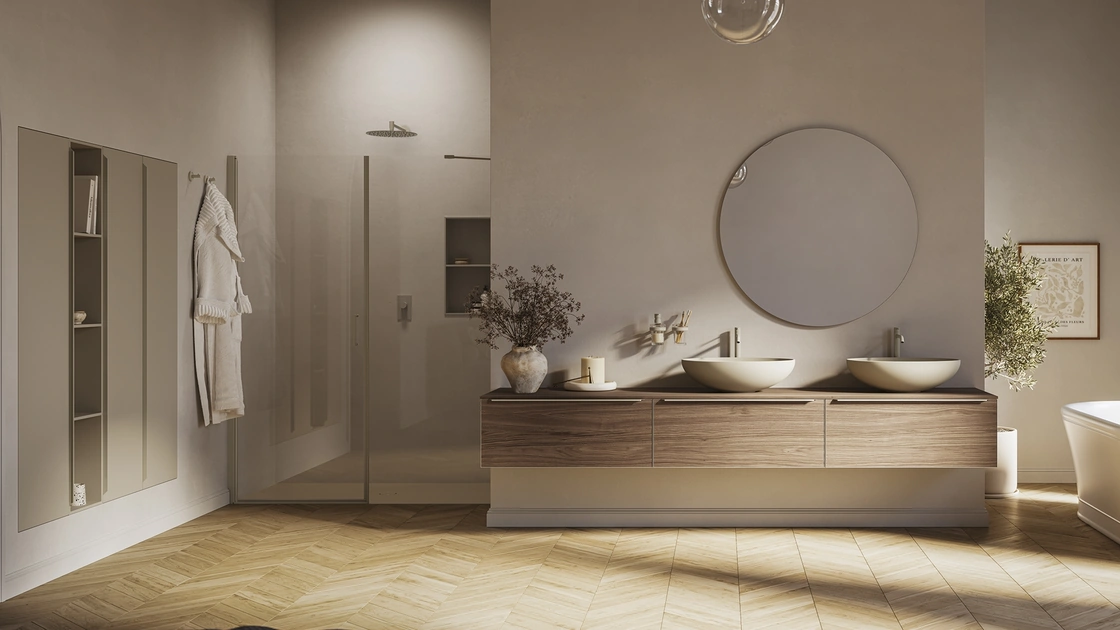 Mobile da Bagno sospeso Testadura 05 di Inda