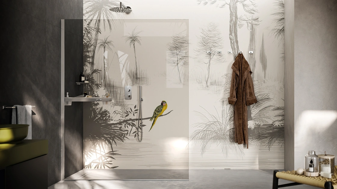 Box Doccia Walk In A di Inda