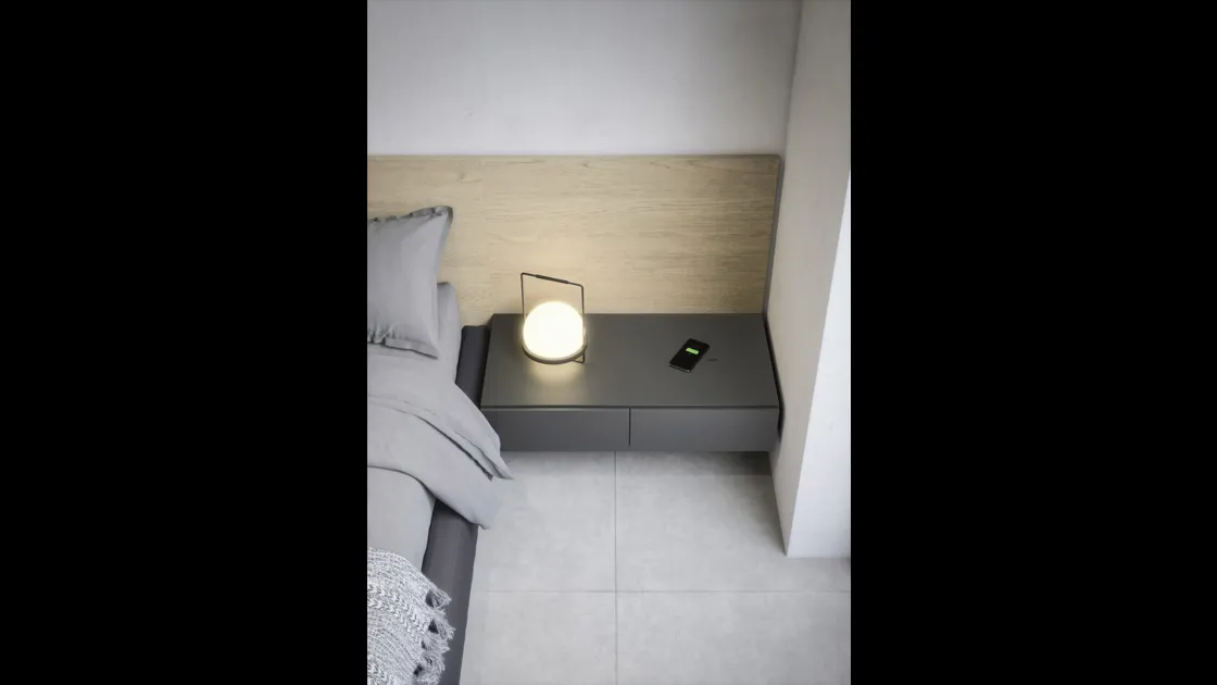 Comodino Easy System di Novamobili