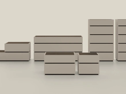 Gruppo Notte Wafer di Kristalia