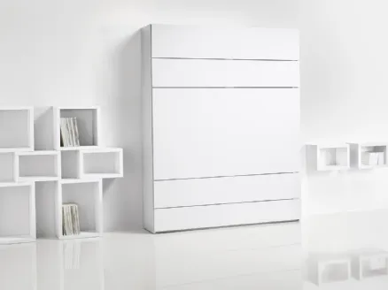 Letto matrimoniale a scomparsa IQ 01 di Erba