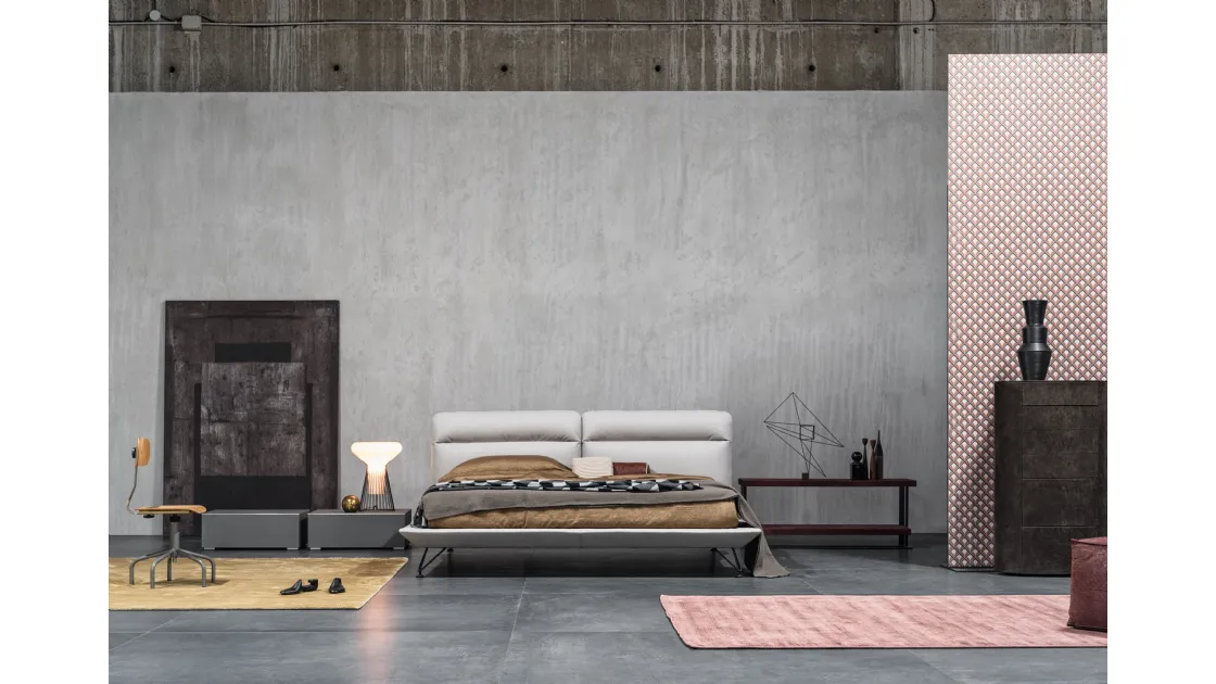 Letto Crystal di Cierre Imbottiti