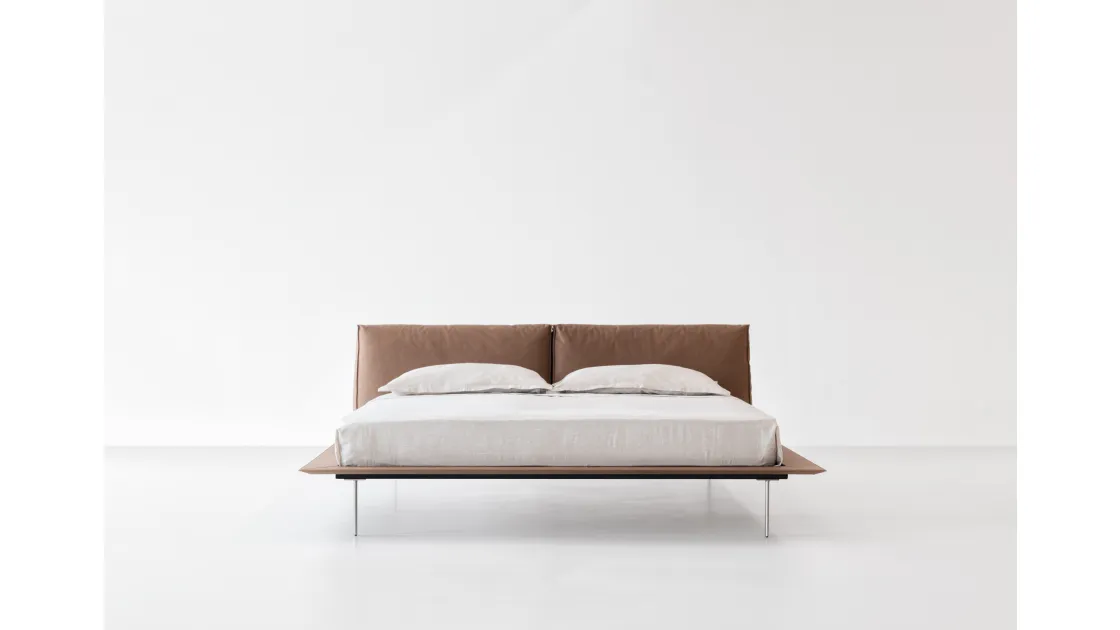 Letto Vogue Cuoio di Cierre Imbottiti