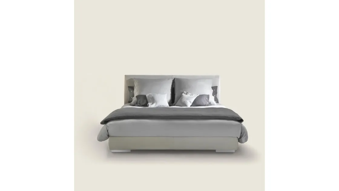 Letto Magnum in tessuto imbottito di Flexform