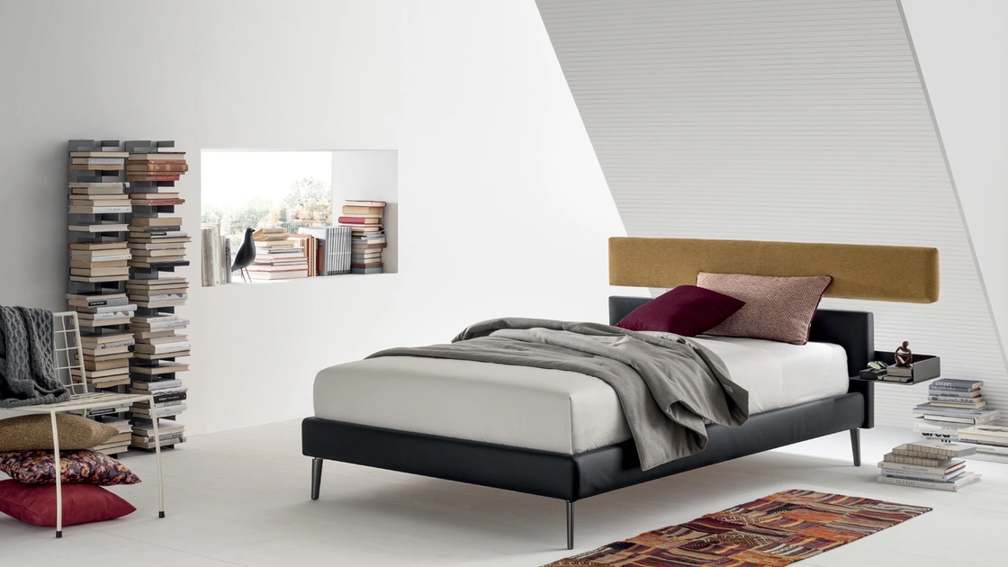 Letto in tessuto Denver di V&Nice