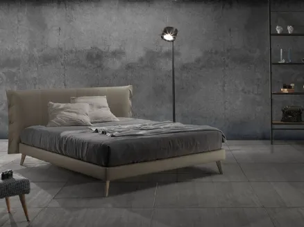 Letto in ecopelle Teo 14 di Excò