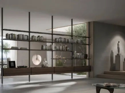 Libreria Karin a soffitto di Doal