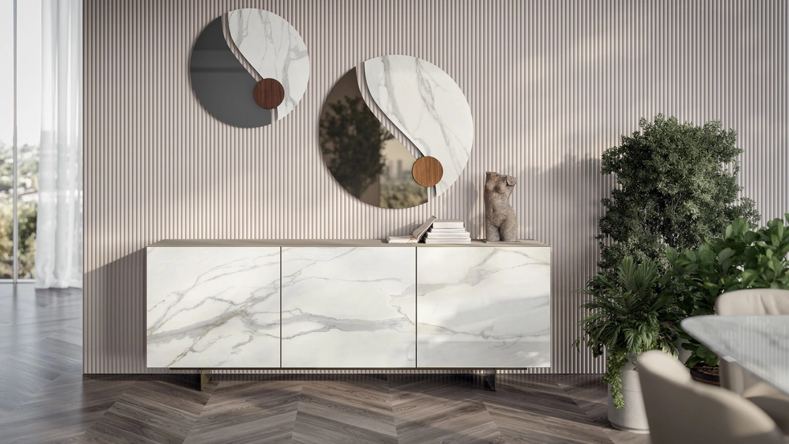 Madia Olympia in SuperMarmo di Bontempi