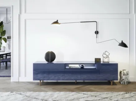 Madia Box 18 08 in laccato lucido di Novamobili