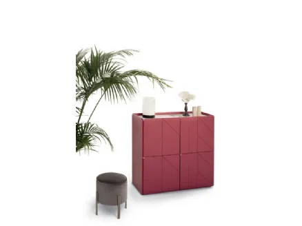 Madia Pica Legno Laccato Decorato 5 di Bontempi