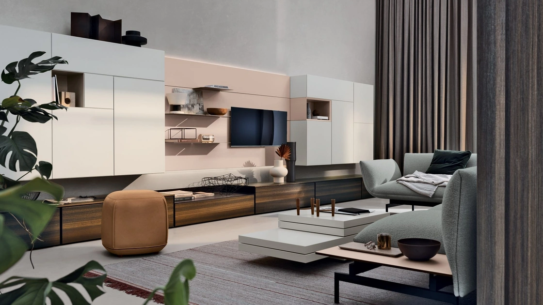 Mobile Porta Tv Avenue System di Kristalia