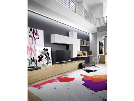 Parete Attrezzata Sky 209 di Astor Mobili