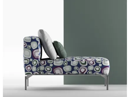 Poltroncina chaise longue Noah di Biba Salotti