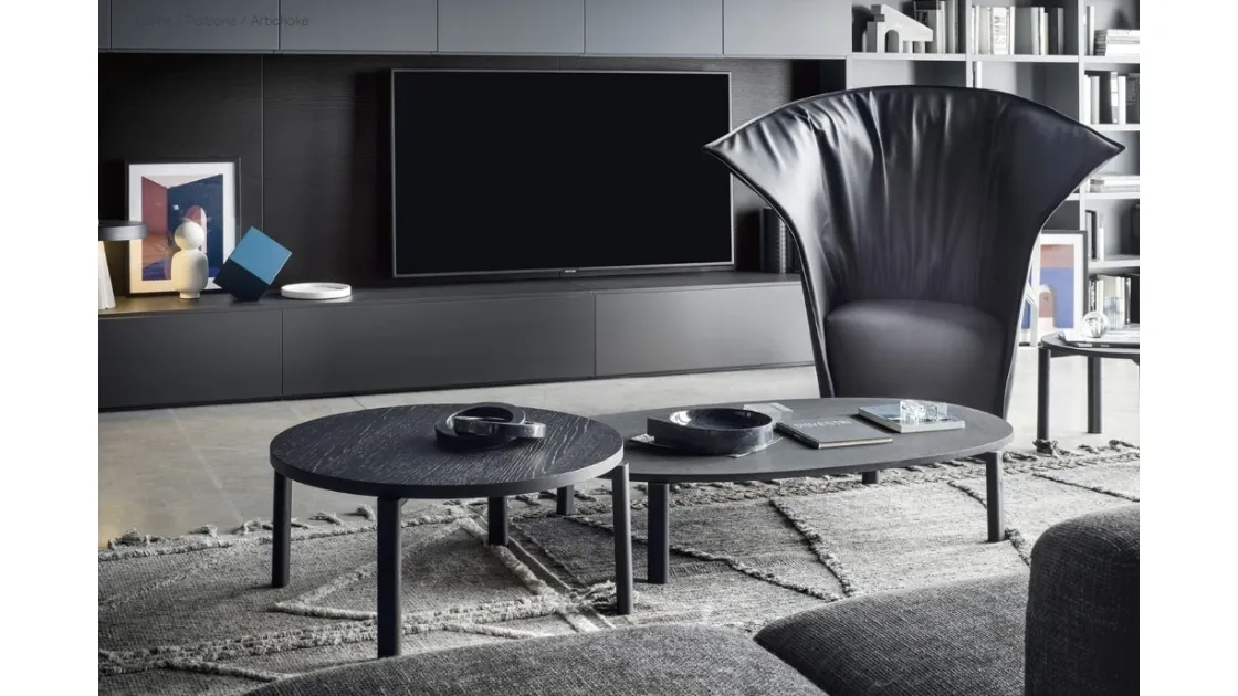 Poltroncina in ecopelle Artichoke di Novamobili