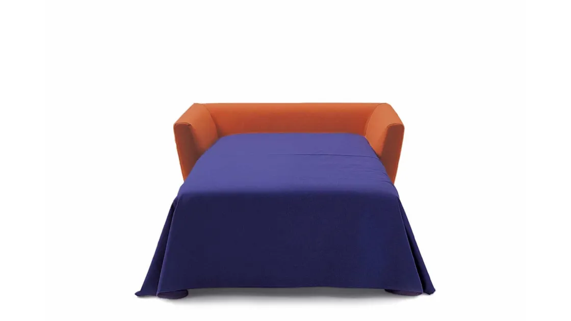 Poltrona Letto maxi in tessuto imbottito Boy di Campeggi