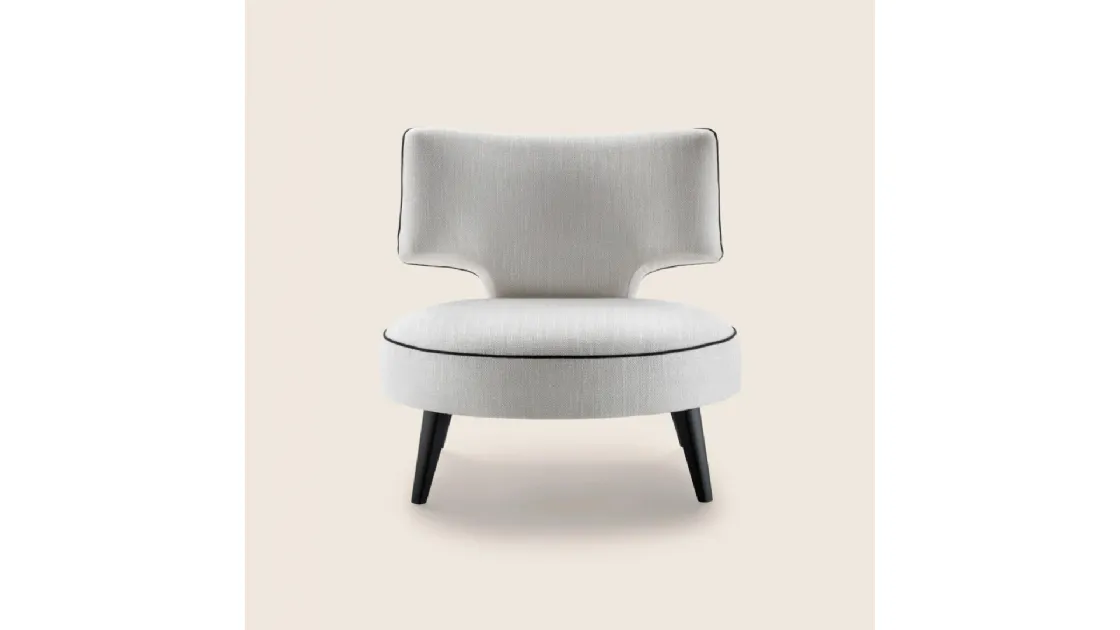 Poltroncina Drop 20 in tessuto imbottito di Flexform