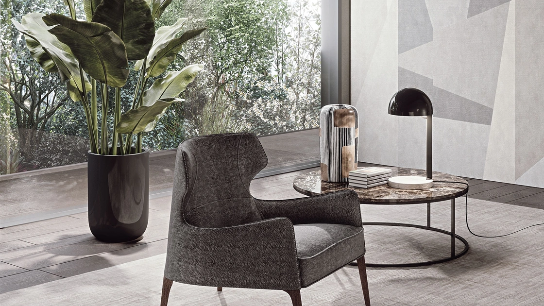 Poltrona Crosby di Frigerio