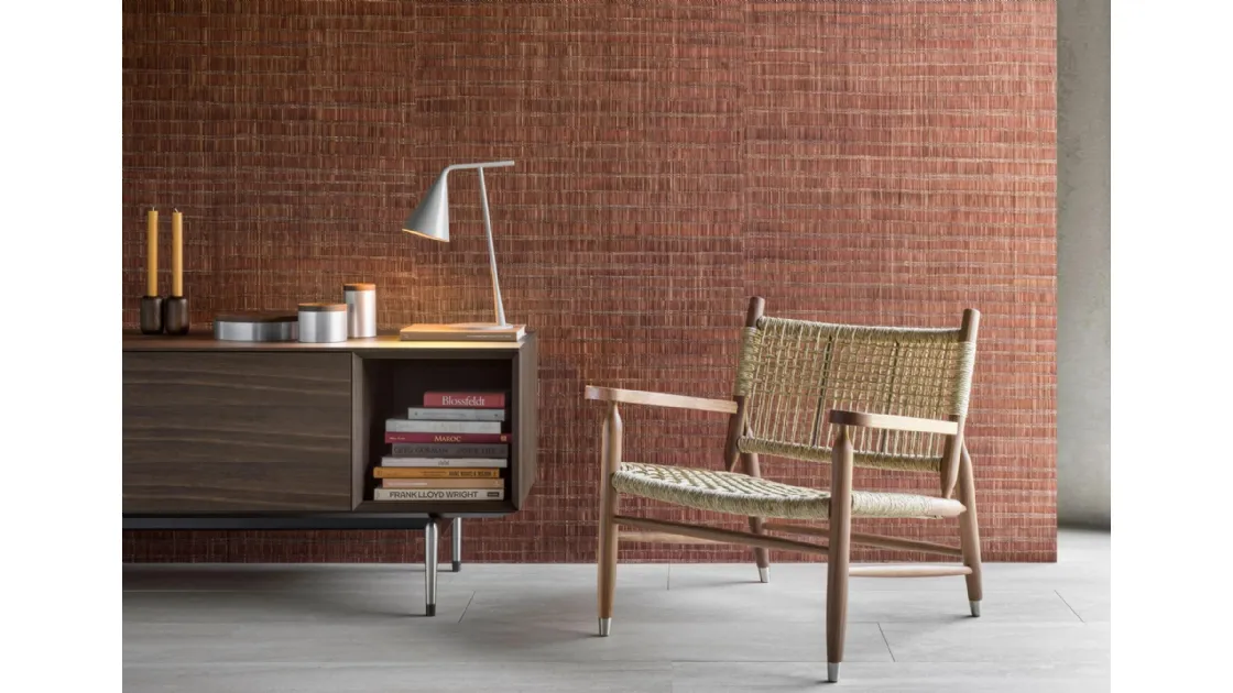 Poltroncina in legno massello Tessa di Flexform