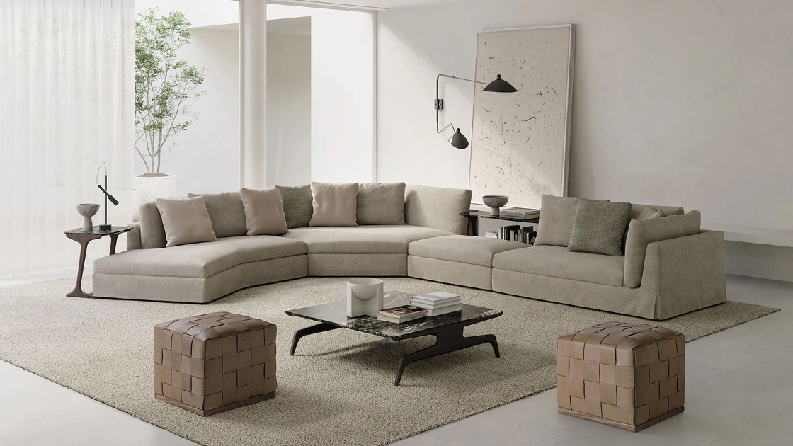 Divano angolare Arnè di Frigerio