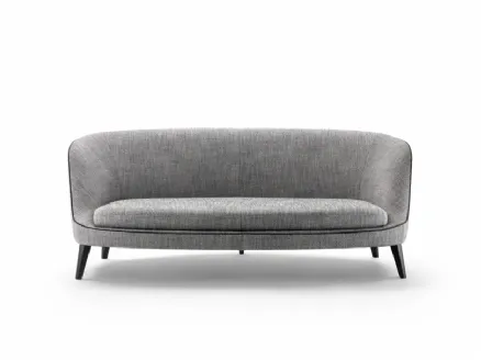Divano lineare in tessuto Dragonfly 20 di Flexform