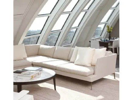 Divano angolare Feel Good Large in tessuto di Flexform