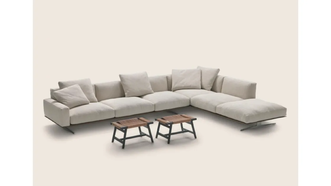 Divano angolare Soft Dream di Flexform