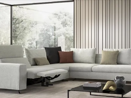 Divano Relax angolare Vision di Biba Salotti