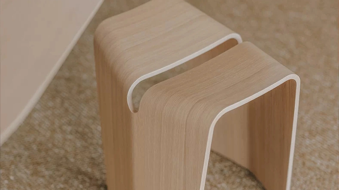 Sgabello di design Kami di LaPalma