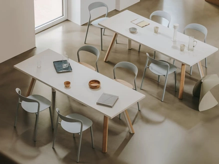 Sedia impilabile in polipropilene Hawi di LaPalma