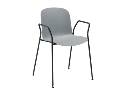 Sedia Relief 4 legs with arms di Infiniti