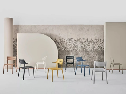 Sedia impilabile Rocket di Bontempi