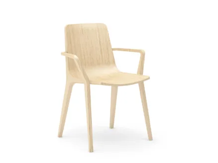 Sedia Seame 4 Legs with Arms di Infiniti