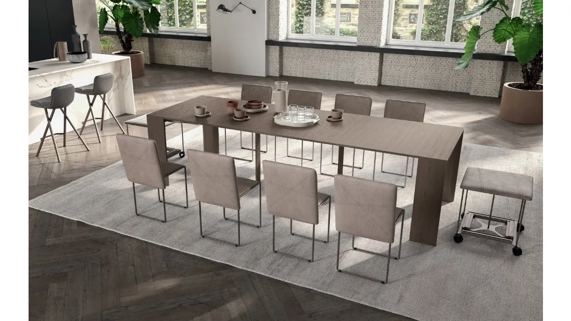 Consolle allungabile in Rovere Golia di Ozzio